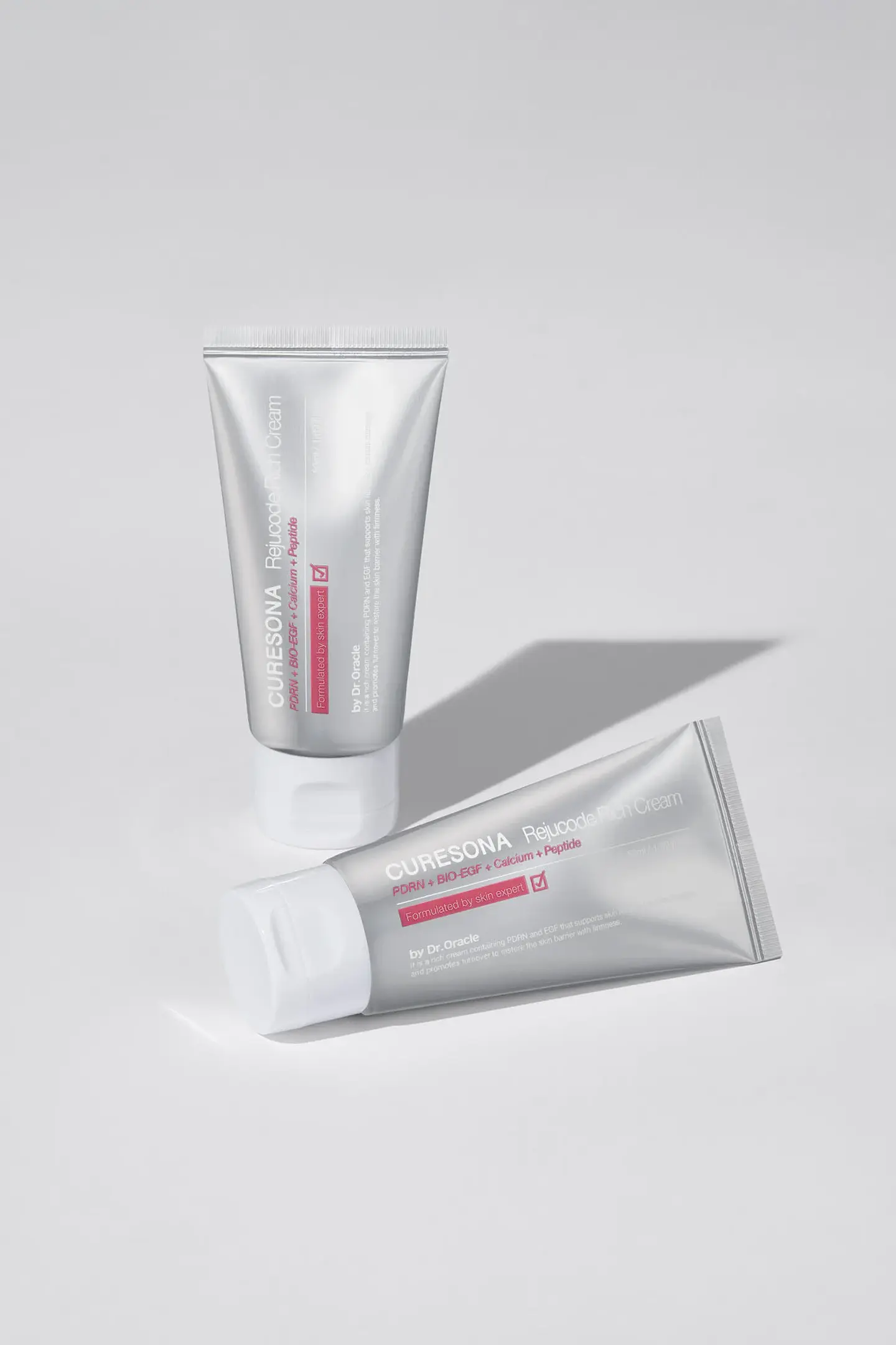 Curesona Rejucode Rich Cream PDRN + BIO-EGF + Calcium + Peptide (Dr. Oracle) - 50ml  4