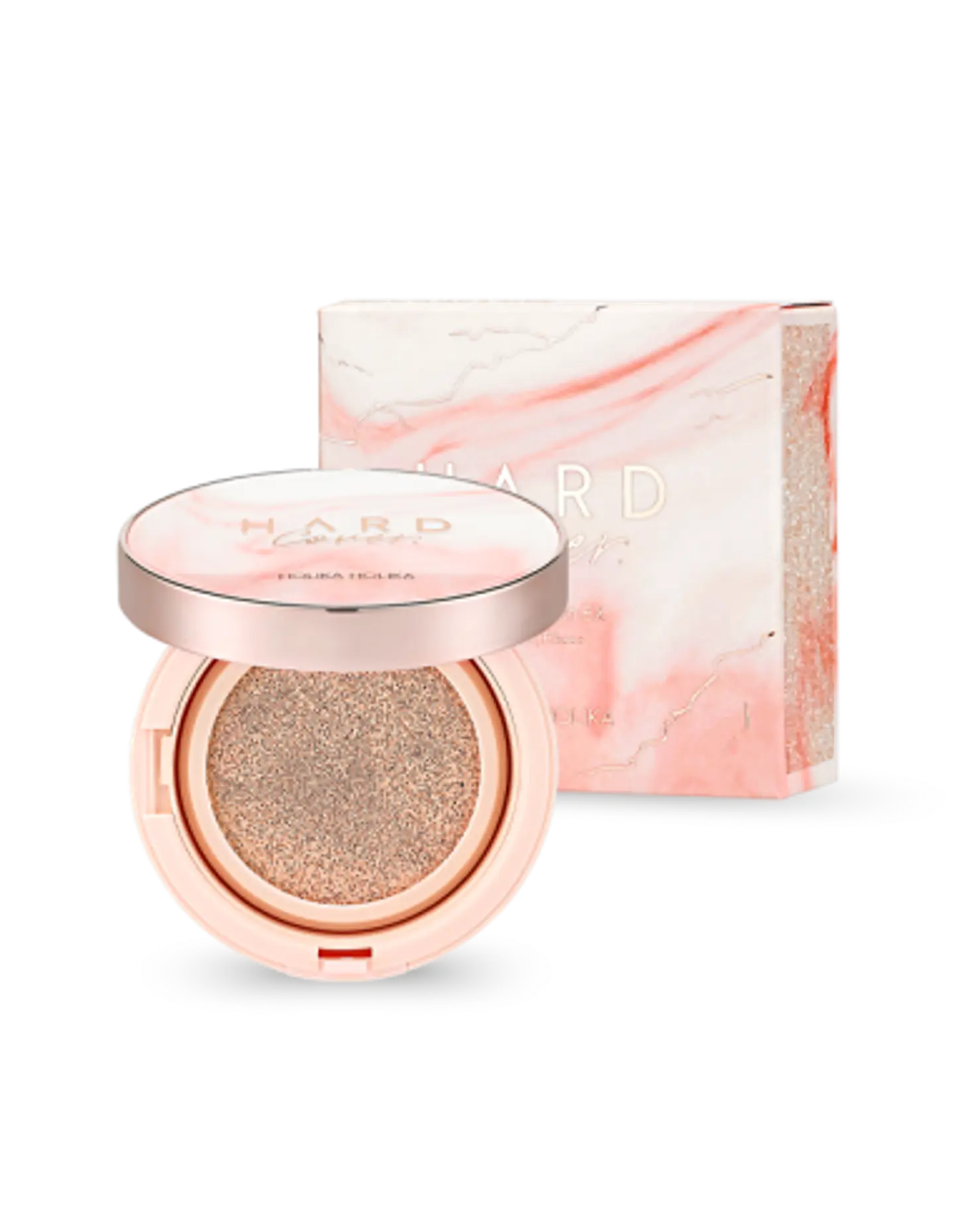 Hard Cover Perfect Cushion EX SPF50+ PA++++ (Holika Holika)  - 14gr + 14 gr (repuesto)  Base tipo cushion de alta cobertura 7