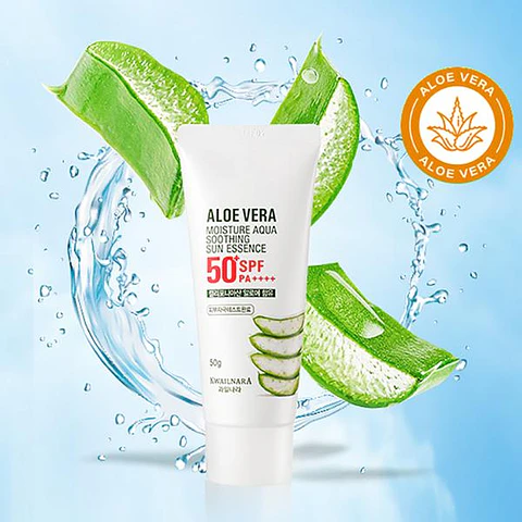 Aloe Vera Moisture Aqua Soothing Sun Essence SPF50+ PA++++ (Kwailnara) - 50ml 