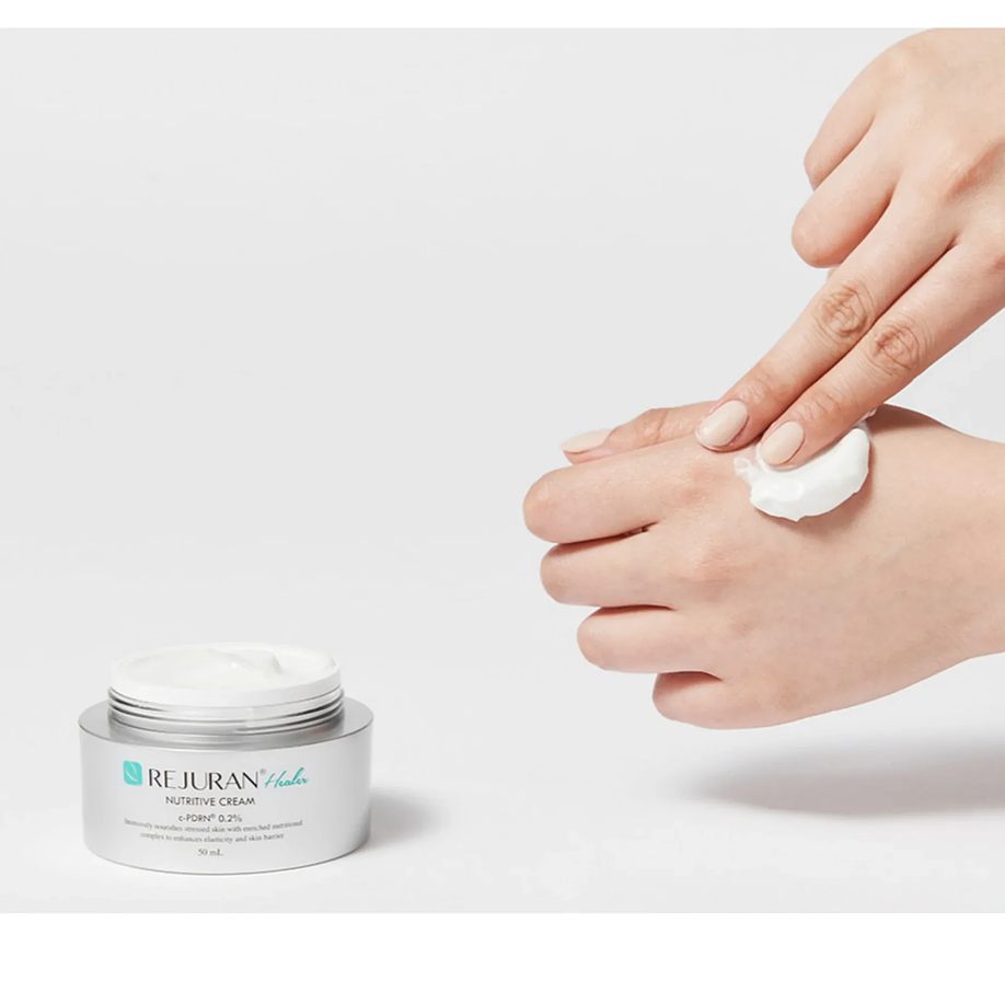 Nutritive Cream c-PDRN 0.2% (Rejuran) - 50ml Crema antiedad con ADN de salmón  3