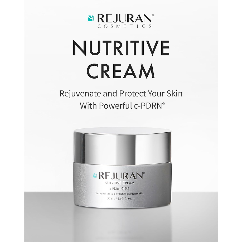 Nutritive Cream c-PDRN 0.2% (Rejuran) - 50ml Crema antiedad con ADN de salmón  2