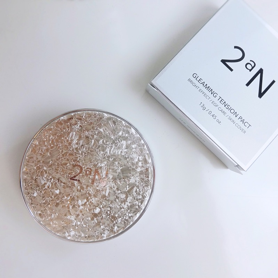 Gleaming Tension Pact (2aN) -13gr Base de maquilaje cushion alta cobertura 6
