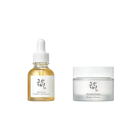 Set Iluminador Glow Serum Propolis Niacinamide 30ml + Dynasty Cream 50ml (Beauty of Joseon)