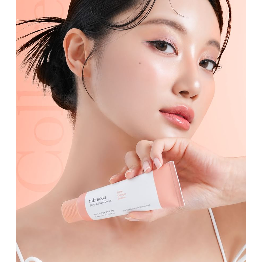 PDRN Collagen Cream (Mixsoon)  - 50ml Crema antiedad con PDRN y colágeno 14