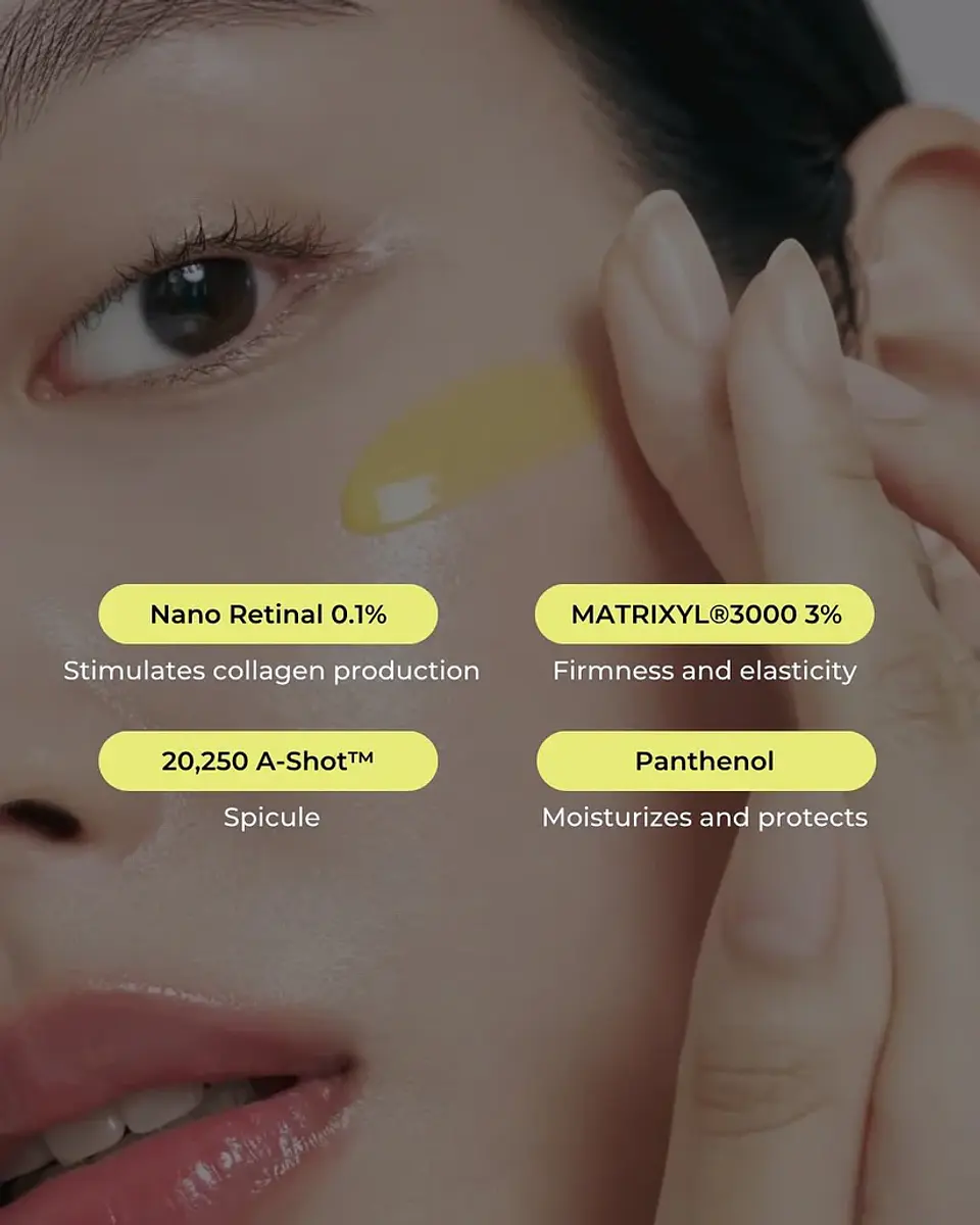 The Vita-A Retinal Shot Tightening Booster (CELIMAX) - 15 ml Serum focalizado antiedad con retinal 7