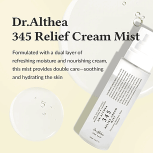 345 Relief Cream Mist (Dr. Althea) -60ml Bruma facial calmante