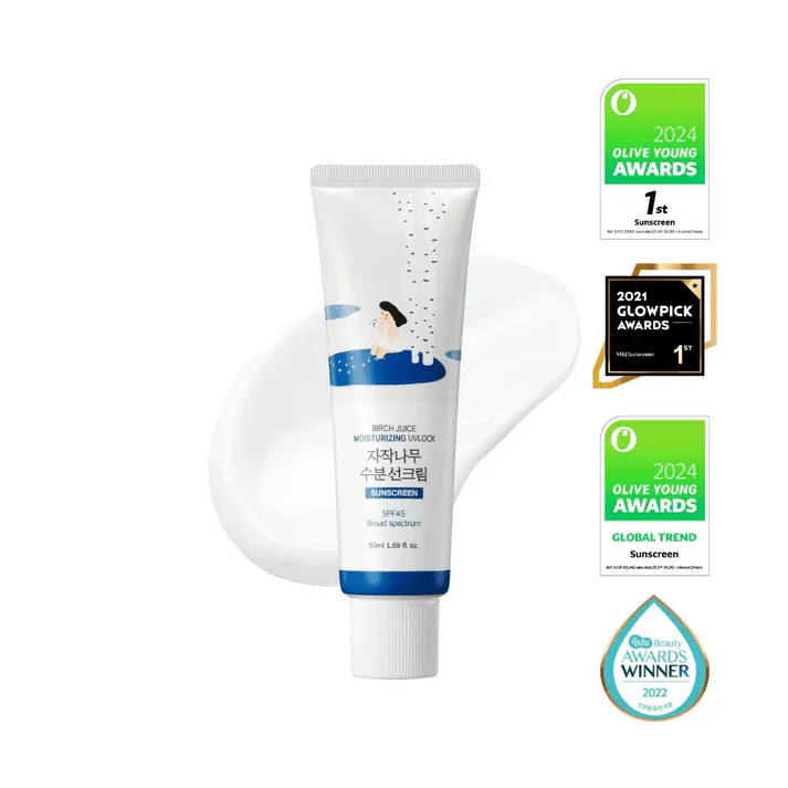 Roundlab Birch Moisturizing Sunscreen UVLock SPF 45+