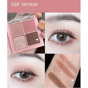 Better Than Eyes (ROM&ND) #02 Dry Rose - Paleta de Sombras