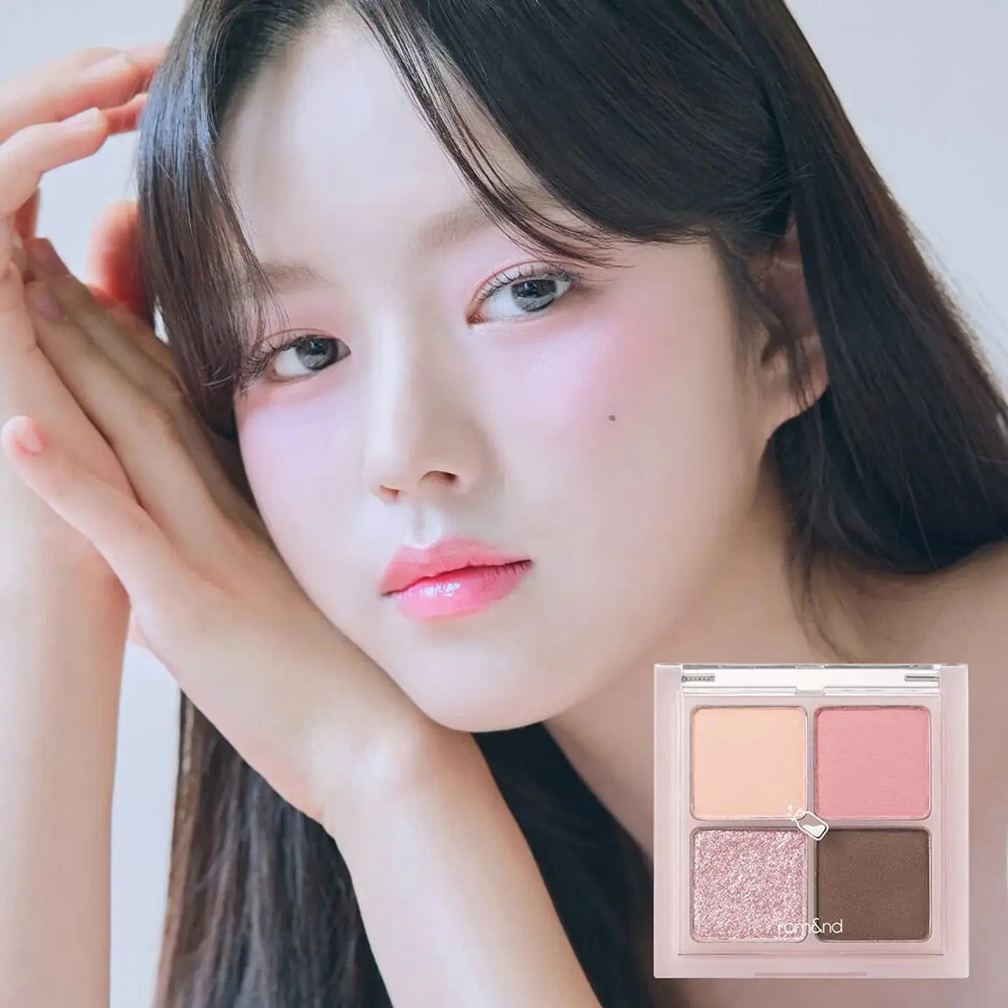 Better Than Eyes (ROM&ND) #W03 Dry Strawberry - Paleta de Sombras 5