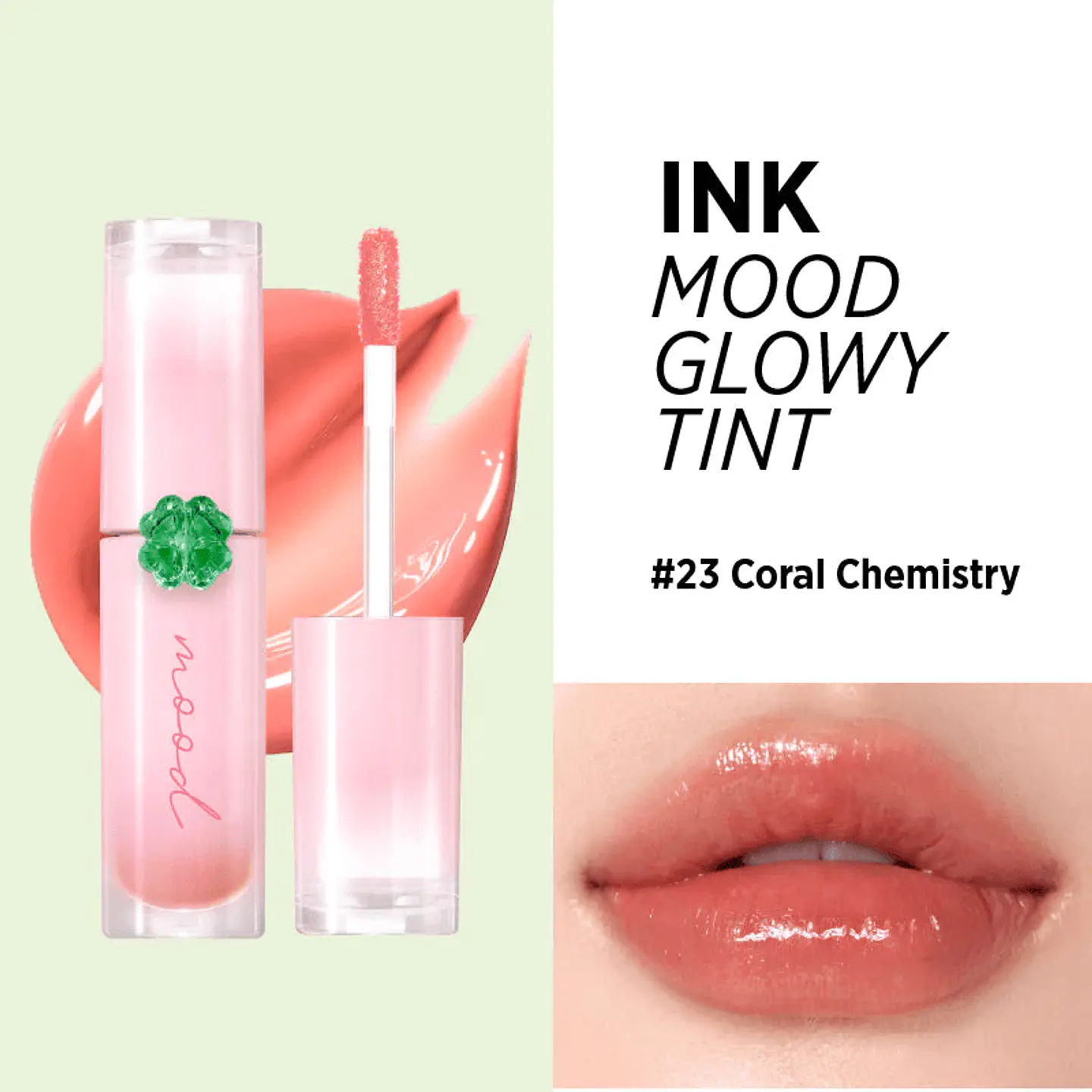 Ink Mood Glowy Tint (Peripera) - 4ml Tintes de labios con brillo 25