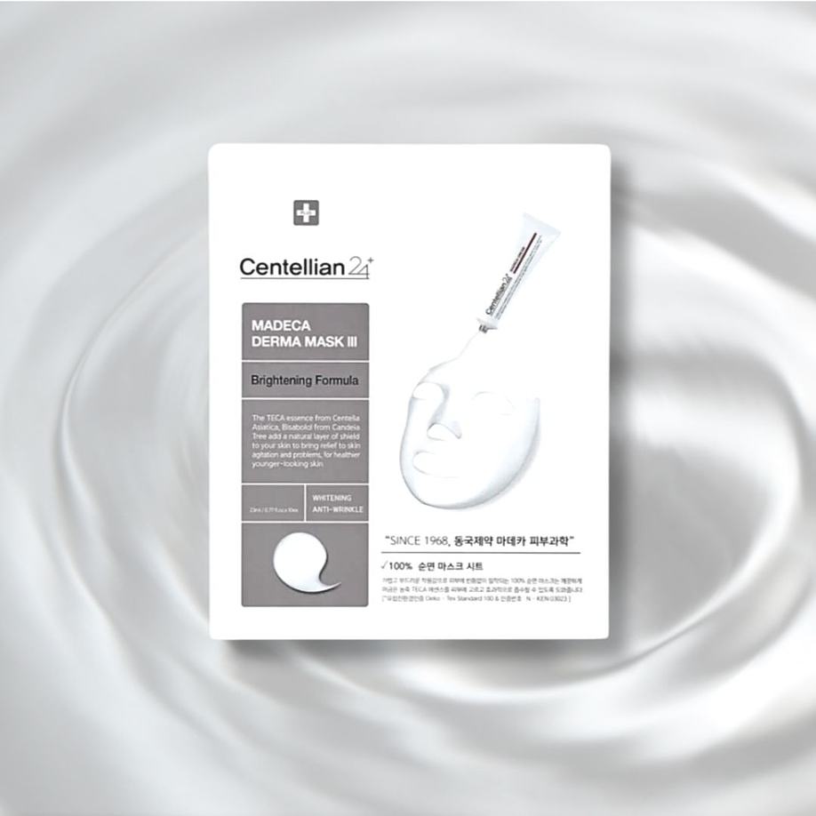 Madeca Derma Mask III Brightening Formula (Centellian24) - Mascarilla hidratante 2