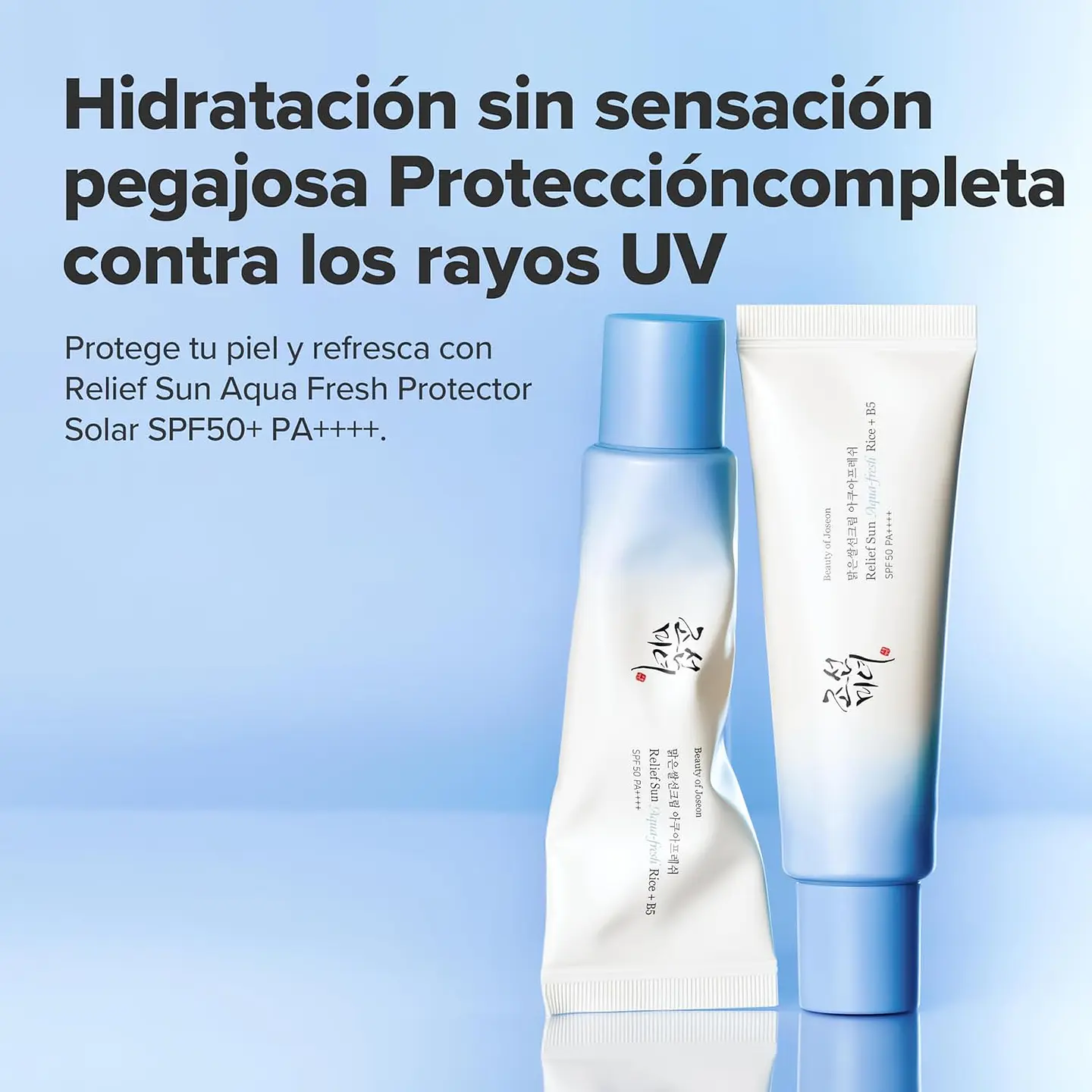 Relief Sun Aqua Fresh Rice B5 (Beauty of Joseon) 50ml - Protector solar aclarante ligero 5