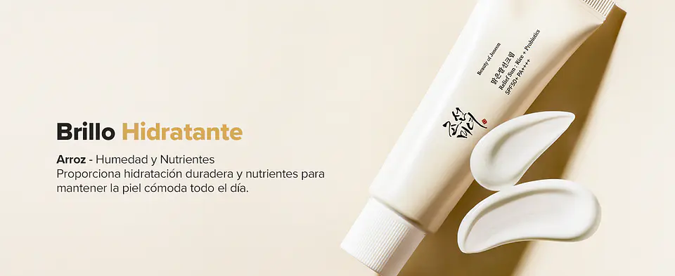 Relief Sun Rice + Probiotics SPF50+ PA++++ (Beauty of Joseon) -50ml Protector solar aclarante con arroz y probióticos 10