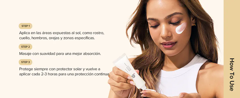 Relief Sun Rice + Probiotics SPF50+ PA++++ (Beauty of Joseon) -50ml Protector solar aclarante con arroz y probióticos 15