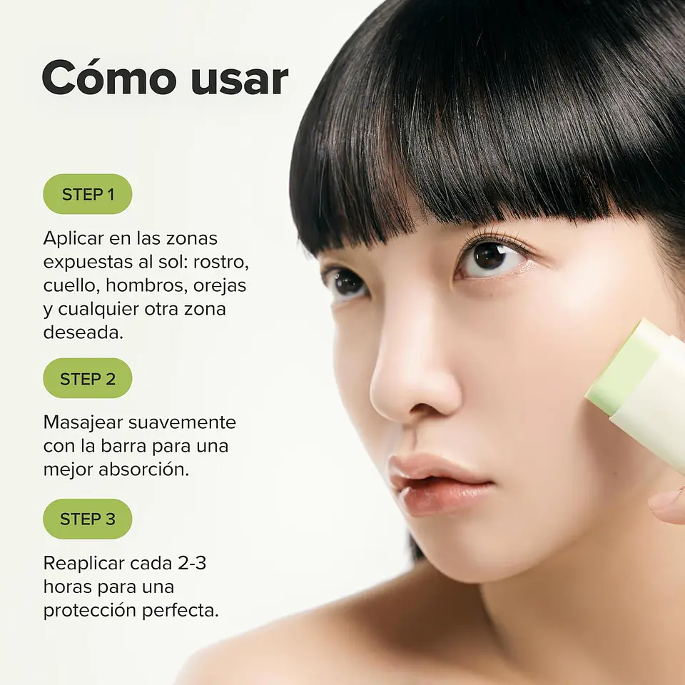 Matte Sun Stick : Mugwort + Camelia SPF 50+ PA++++ (Beauty of Joseon) 18gr Protector solar en barra matificador 7