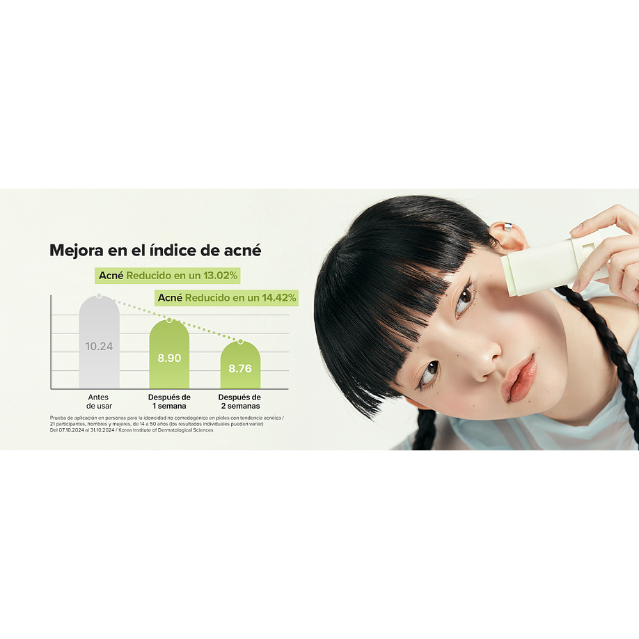 Matte Sun Stick : Mugwort + Camelia SPF 50+ PA++++ (Beauty of Joseon) 18gr Protector solar en barra matificador 12