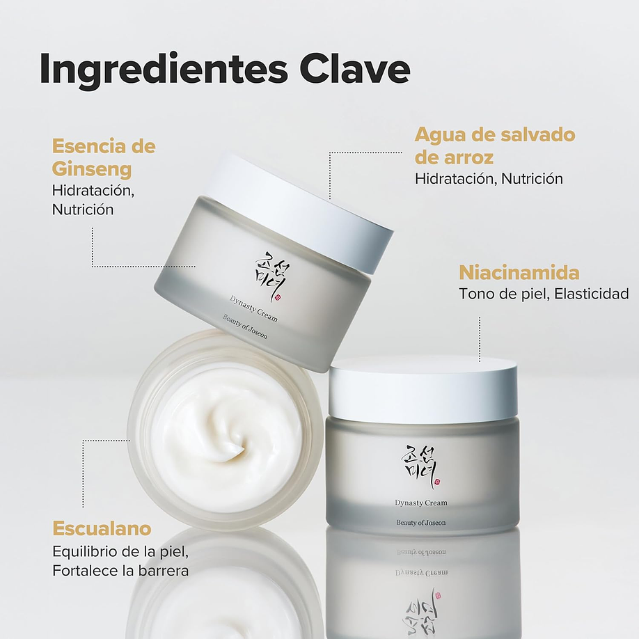 Dynasty Cream (Beauty of Joseon) - 50ml Crema aclarante hidratante anti edad 7