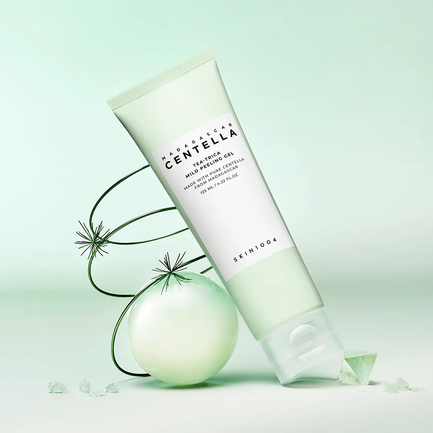Madagascar Centella Tea-Trica Mild Peeling Gel (SKIN1004) - Espuma exfoliante suave 2