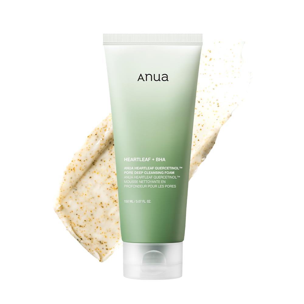 Heartleaf Quercetinol Cleansing Foam (Anua) - - Limpiador en espuma calmante