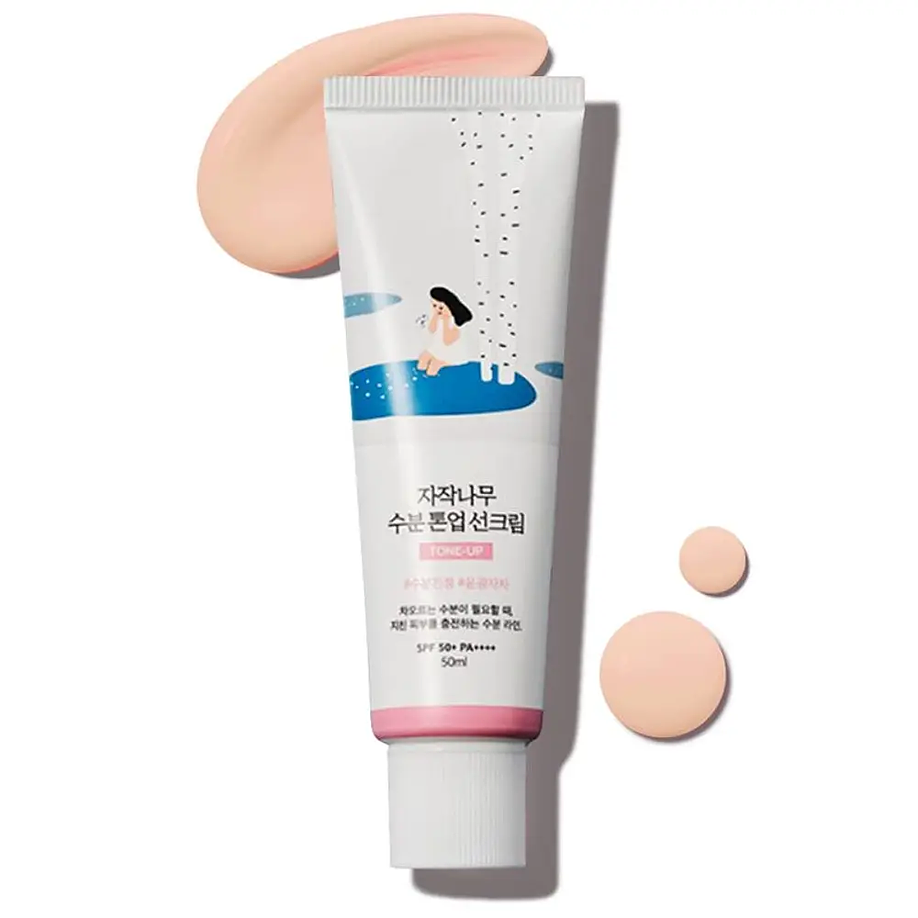 Birch Juice Moisturizing Tone-Up Sun Screen SPF 50+,PA++++ (Round Lab) - Protector solar aclarante 1