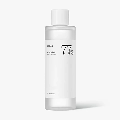 Heartleaf 77% soothing toner (Anua) -250ml Tónico 77% Houttuynia Cordada