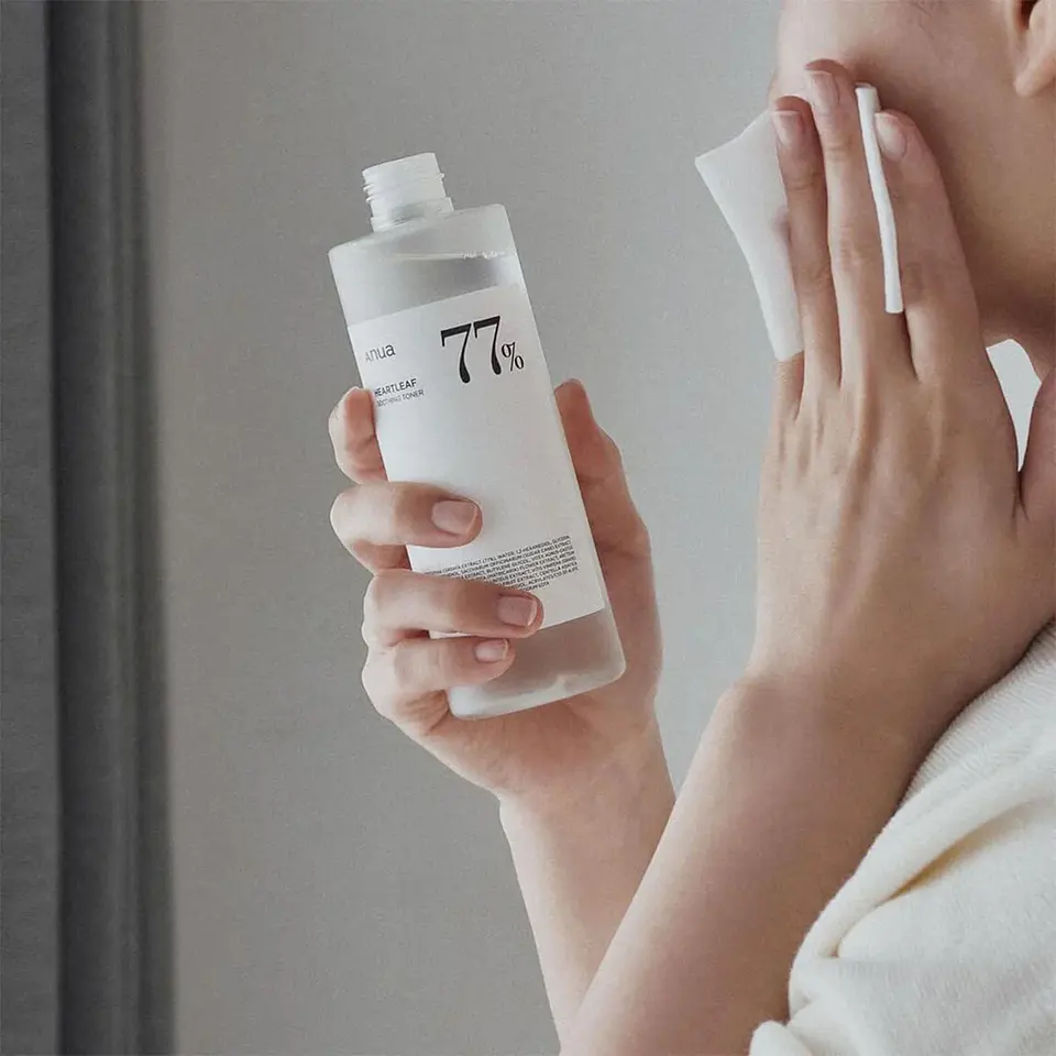 Heartleaf 77% soothing toner (Anua) -150ml Tónico Pieles Sensibles 77% Houttuynia Cordata  6
