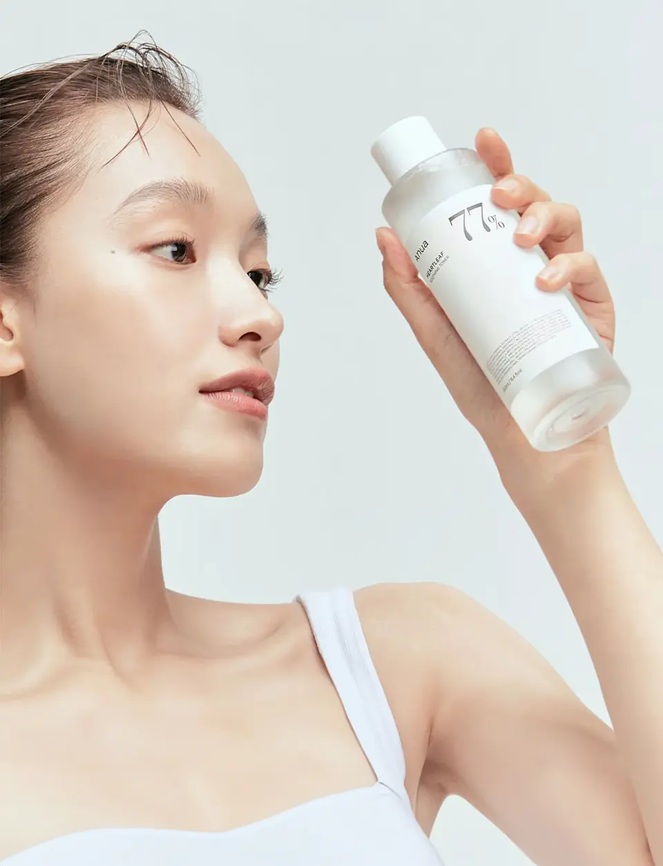 Heartleaf 77% soothing toner (Anua) -150ml Tónico Pieles Sensibles 77% Houttuynia Cordata  8