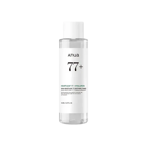 Heartleaf 77% soothing toner (Anua) -150ml Tónico Pieles Sensibles 77% Houttuynia Cordata 