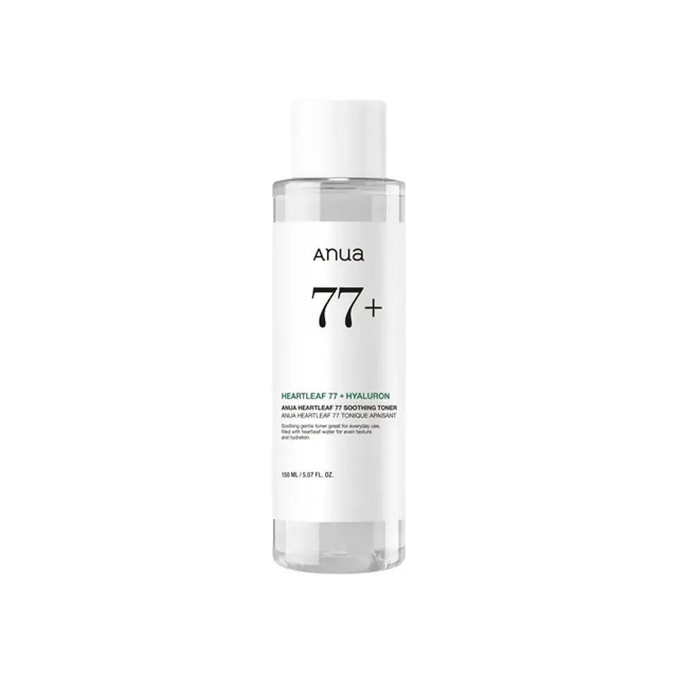 Heartleaf 77% soothing toner (Anua) -150ml Tónico Pieles Sensibles 77% Houttuynia Cordata  1