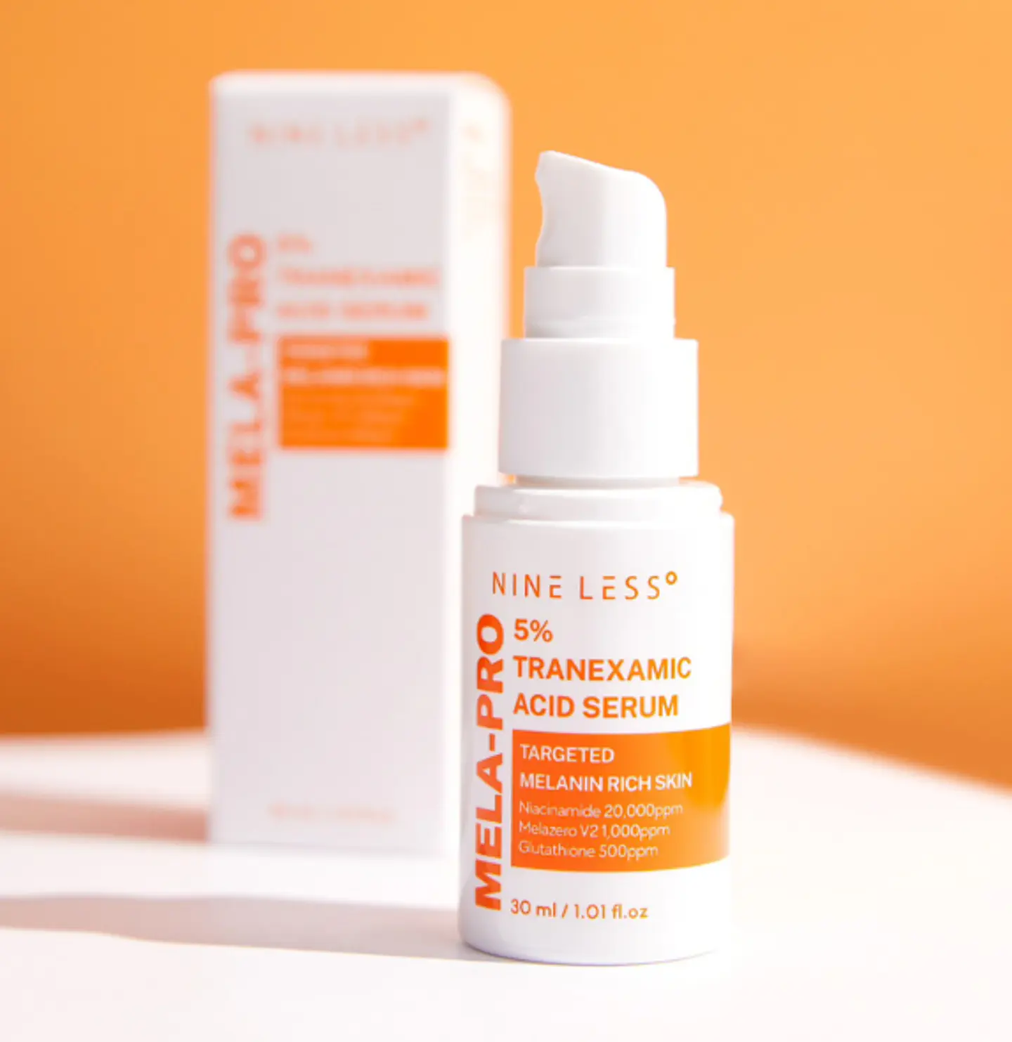 Mela Pro -5% Tranexamic acid Serum (Nineless) - 30ml - Serum aclarante antimanchas con 5% ácido tranexámico 6