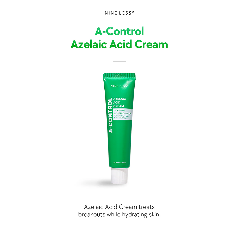 A Control Azelaic Acid Cream (Nineless) - 50ml Crema para pieles problemáticas o con acné 5