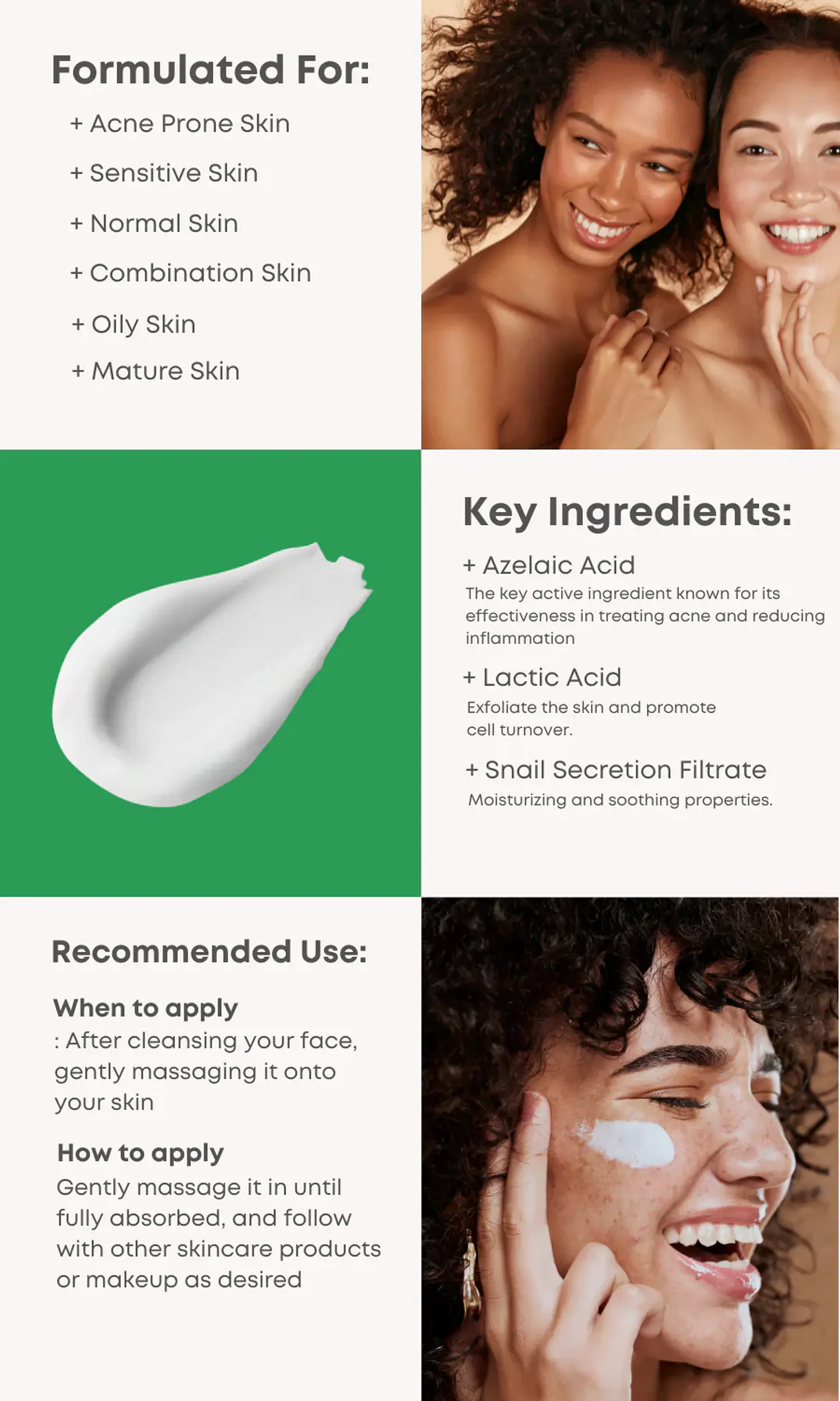 A Control Azelaic Acid Cream (Nineless) - 50ml Crema para pieles problemáticas o con acné 7