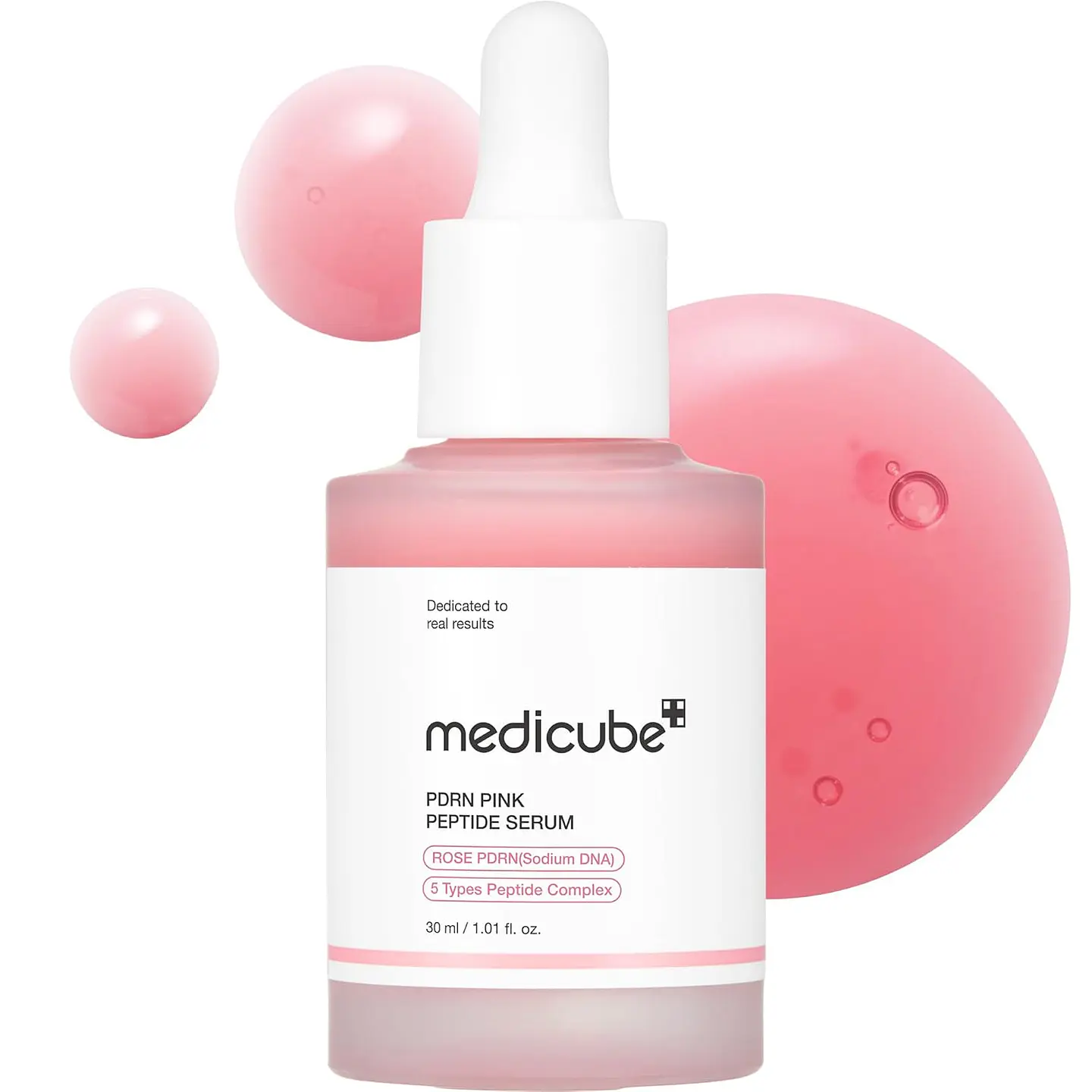 PDRN Pink Peptide Serum (Medicube) - 30ml Serum antiedad con ADN de salmón y péptidos 1