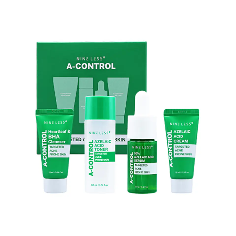A-Control Kit Travel Size (Nineless)  - Set de viaje antiacné pieles sensibles 1