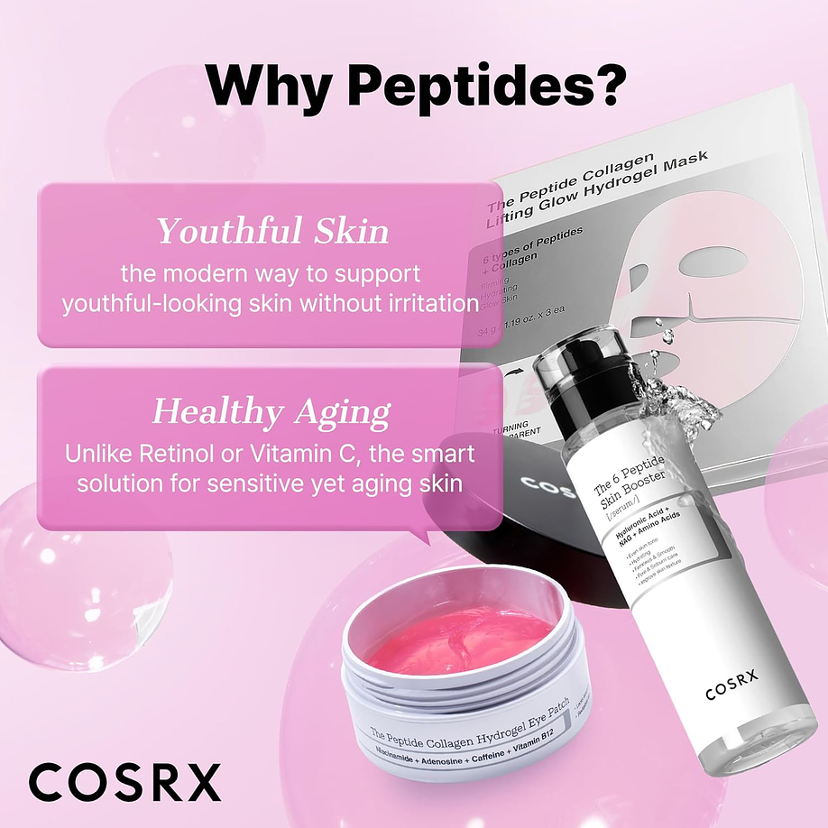 The 6 Peptide Skin Booster Serum (COSRX) -150ml Serum antiedad con 6 tipos de péptidos 5