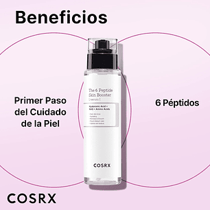 The 6 Peptide Skin Booster Serum (COSRX) -150ml Serum antiedad con 6 tipos de péptidos