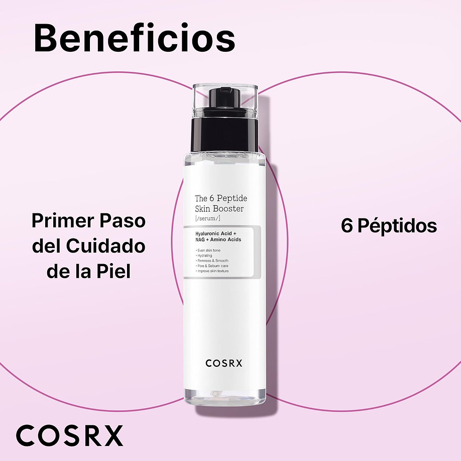 The 6 Peptide Skin Booster Serum (COSRX) -150ml Serum antiedad con 6 tipos de péptidos 2
