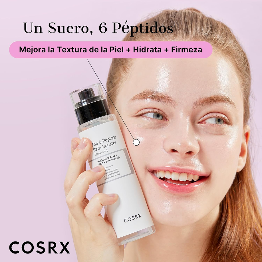 The 6 Peptide Skin Booster Serum (COSRX) -150ml Serum antiedad con 6 tipos de péptidos 4