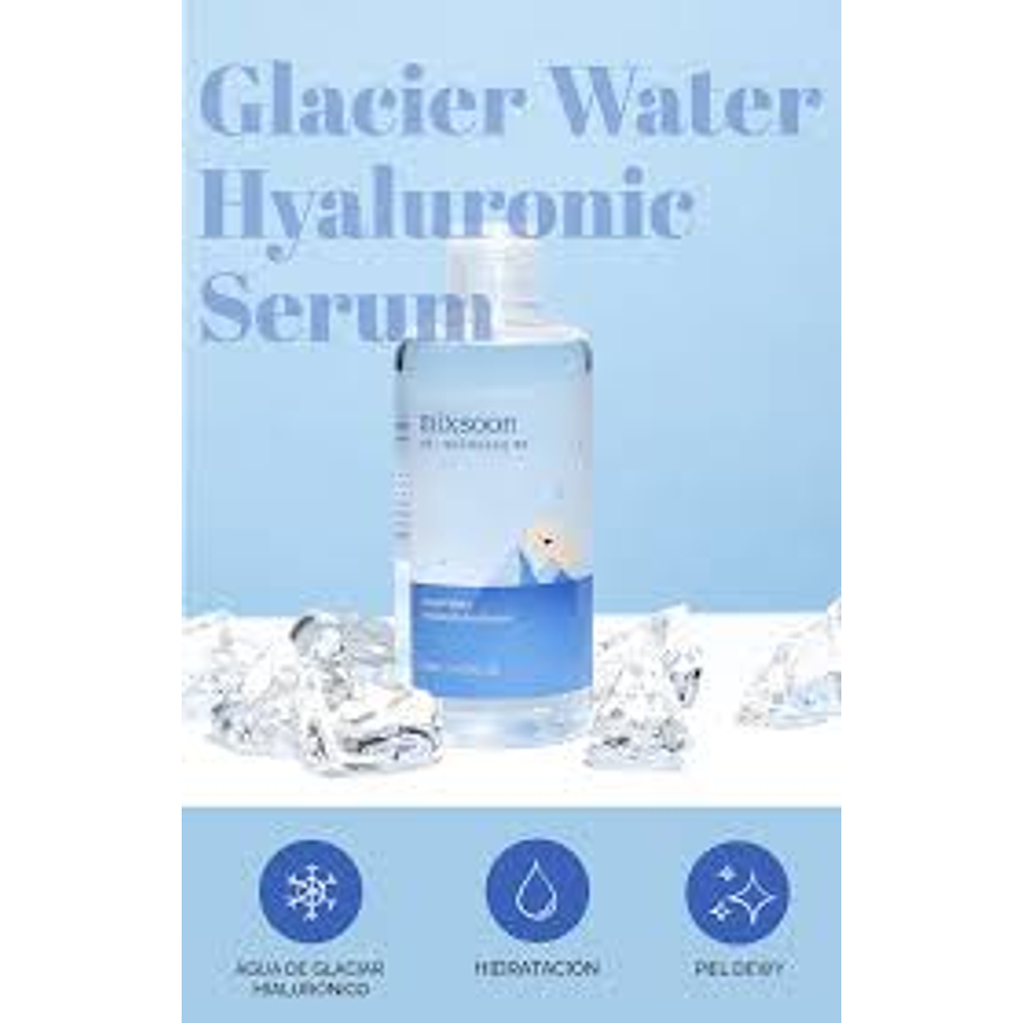  Glacier Water Hyaluronic Acid Serum (Mixsoon) - 30ml Serum hidratante con ácido hialurónico y agua de glaciar- COPIAR 8