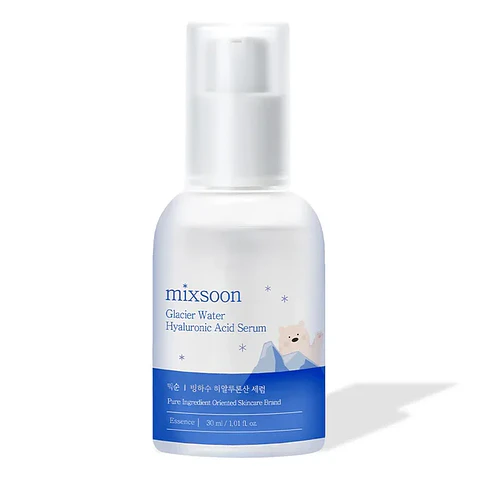 Glacier Water Hyaluronic Acid Serum (Mixsoon) - 30ml Serum hidratante con ácido hialurónico y agua de glaciar