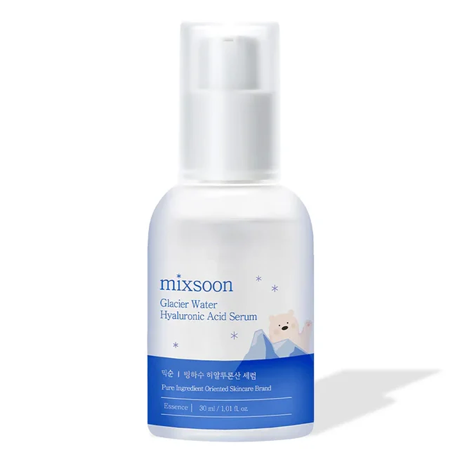  Glacier Water Hyaluronic Acid Serum (Mixsoon) - 30ml Serum hidratante con ácido hialurónico y agua de glaciar- COPIAR 1