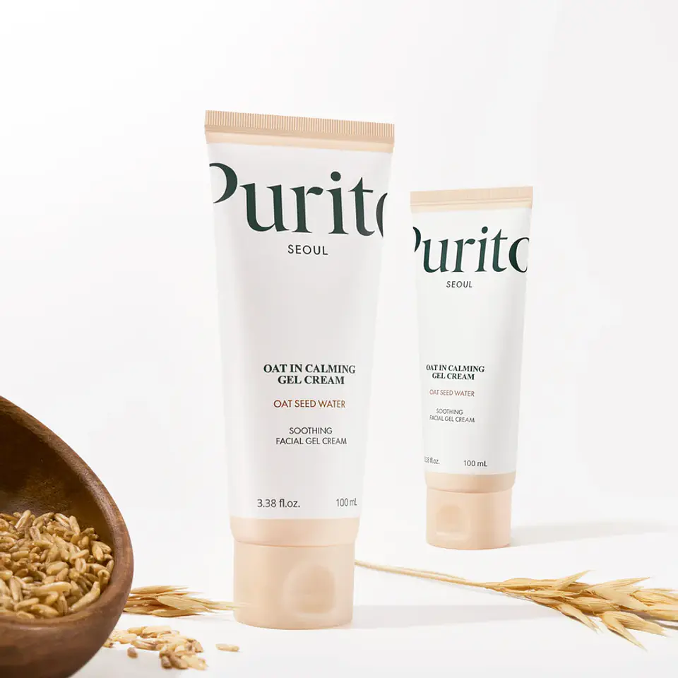 Oat in Calming Gel Cream  (Purito) -100ml Crema hidratante pieles sensibles 4