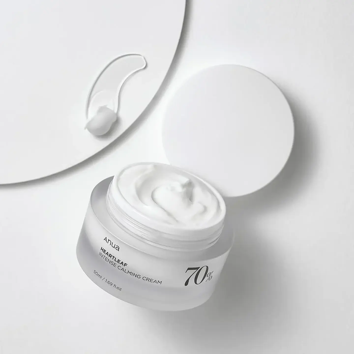 Heartleaf 70% Intense Calming Cream (Anua) -50ml Crema calmante con 70% de Houttuynia Cordata 2