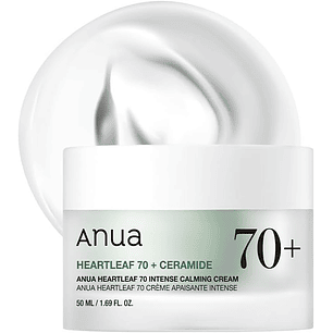Heartleaf 70% Intense Calming Cream (Anua) -50ml Crema calmante con 70% de Houttuynia Cordata