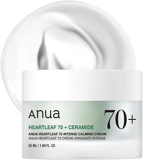Heartleaf 70% Intense Calming Cream (Anua) -50ml Crema calmante con 70% de Houttuynia Cordata