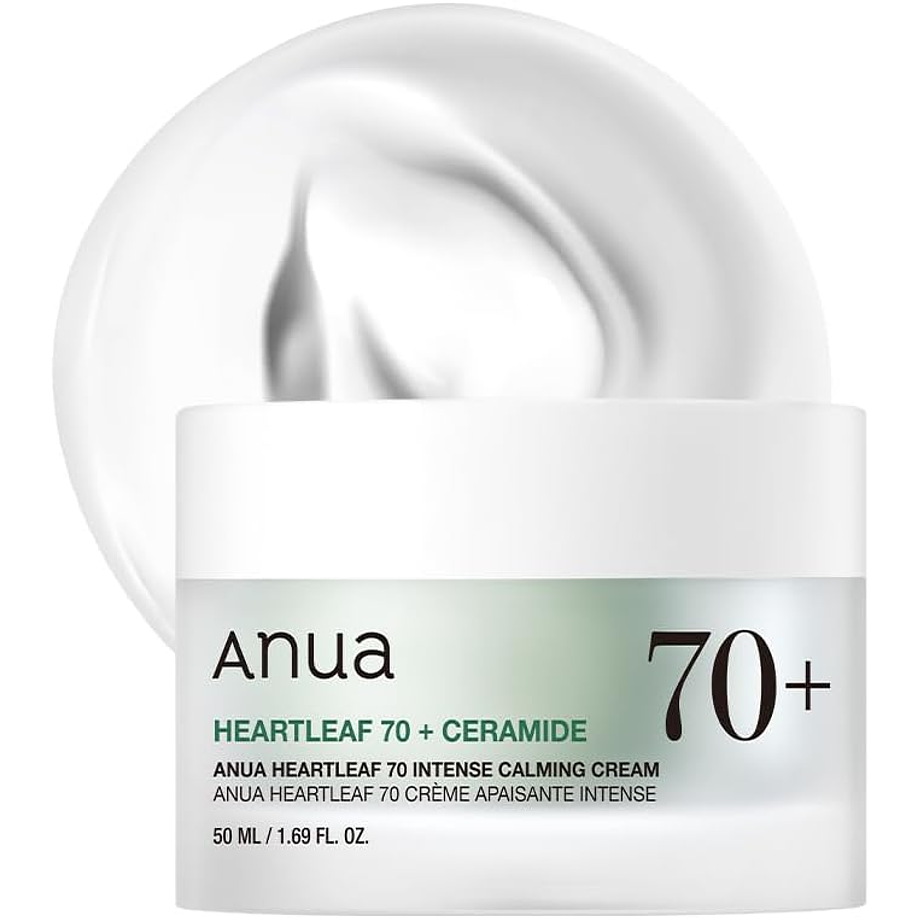 Heartleaf 70% Intense Calming Cream (Anua) -50ml Crema calmante con 70% de Houttuynia Cordata 1