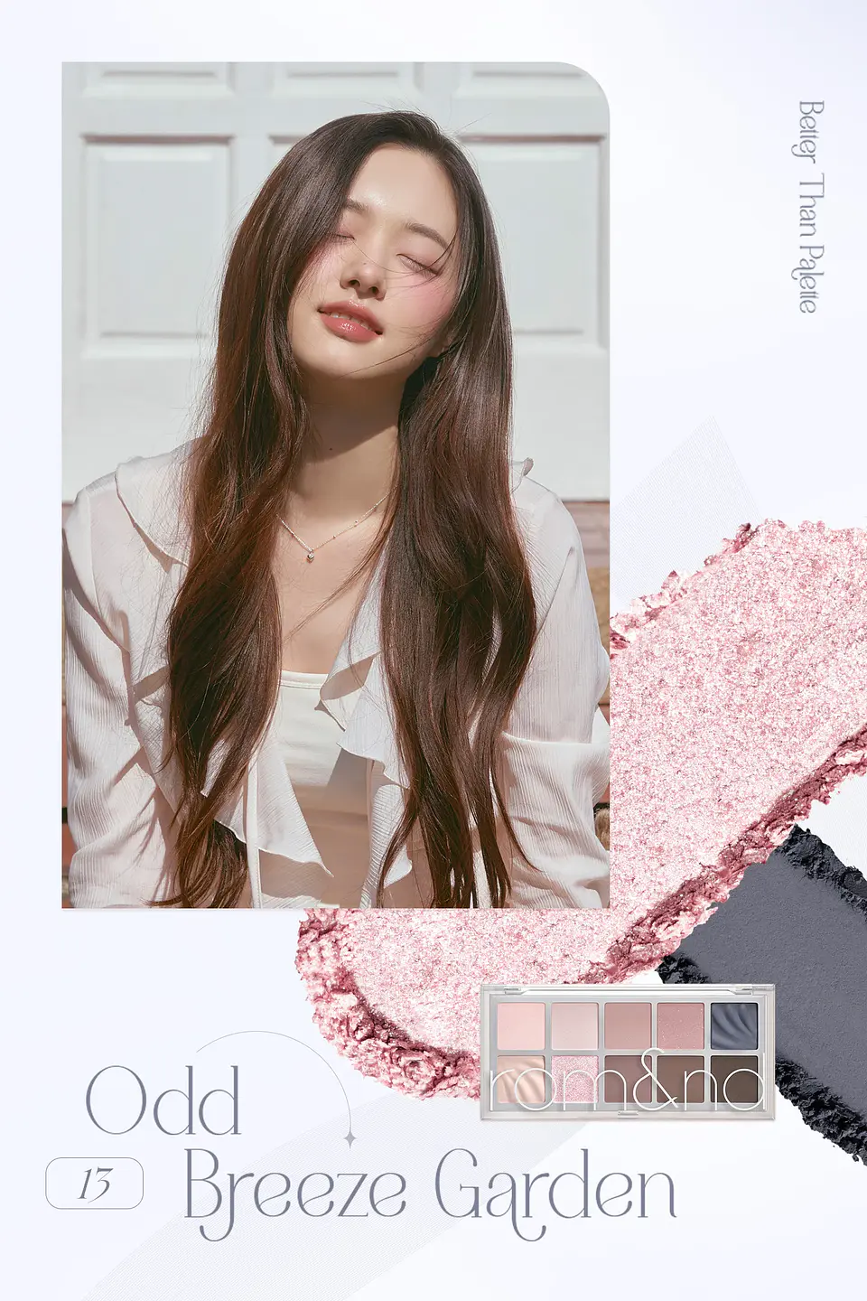 Better than Palette 13 Odd Breeze Garden (Rom&nd) Paleta de sombras 4