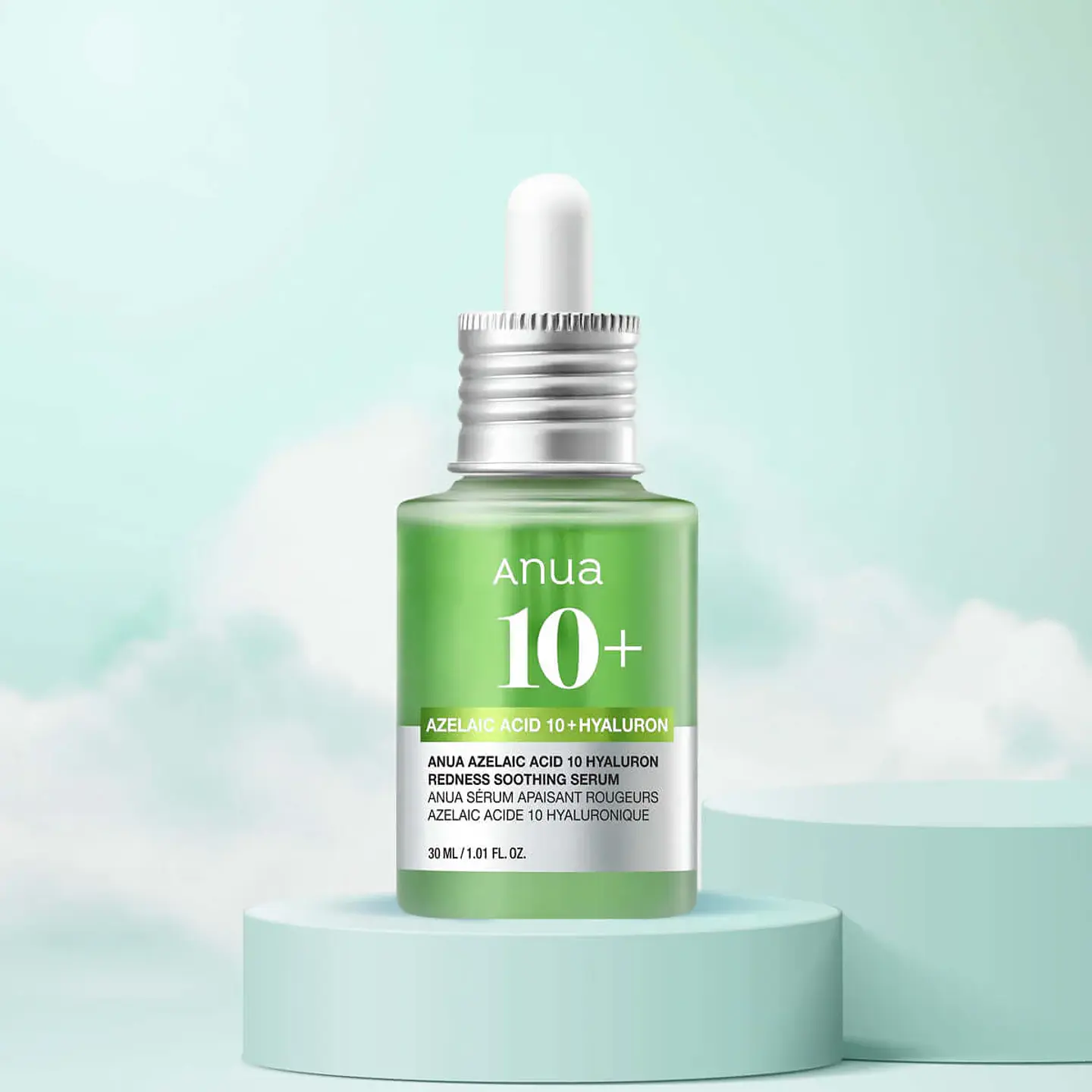 Azelaic Acid 10 Hyaluron Redness Soothing Serum (ANUA) - 30ml  2