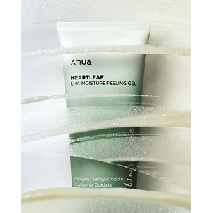  Heartleaf LHA Moisture Peeling Gel  (Anua) -120ml Limpiador Exfoliante suave