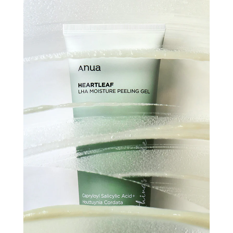  Heartleaf LHA Moisture Peeling Gel  (Anua) -120ml Limpiador Exfoliante suave 2